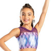 Child Sublimated Print Dance Top