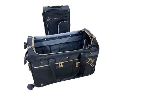 Black Changing Station Gold Zippers Glamr Gear