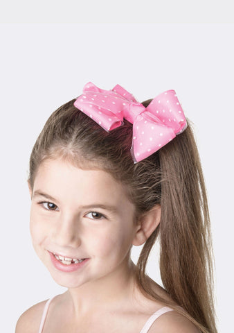 Spotty Bow Clip