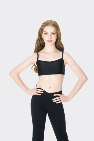 Studio 7 Child Black Camisole Crop Top