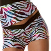 Adult Safari Print Hot Shorts