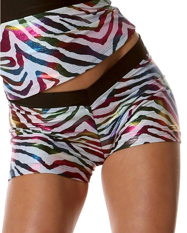Adult Safari Print Hot Shorts