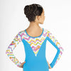 Girls Gymnastics Long Sleeve Leotard