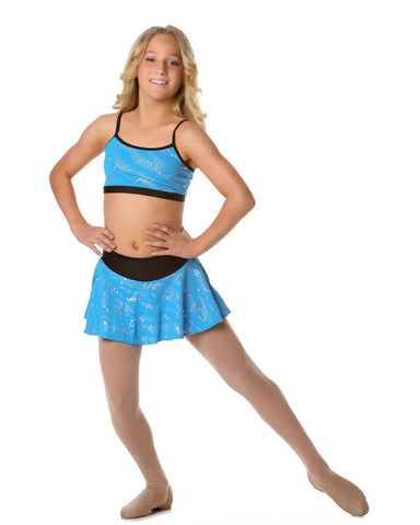Adult Glitter Crop Top