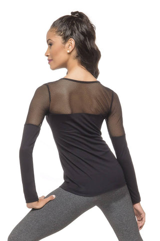 Ladies Long Sleeve Tap Shirt