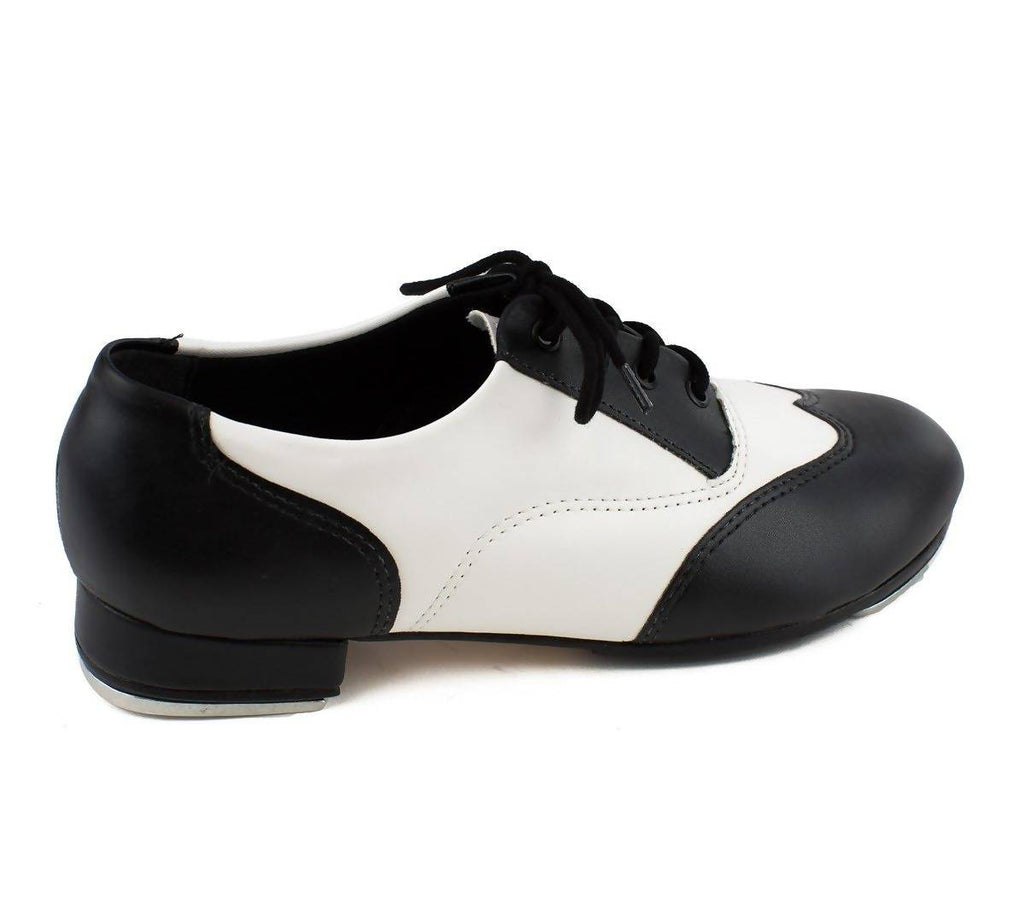 Black Zenith Oxford Tap Shoes - Adult