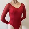 Long Sleeve Child Raglan Leotard