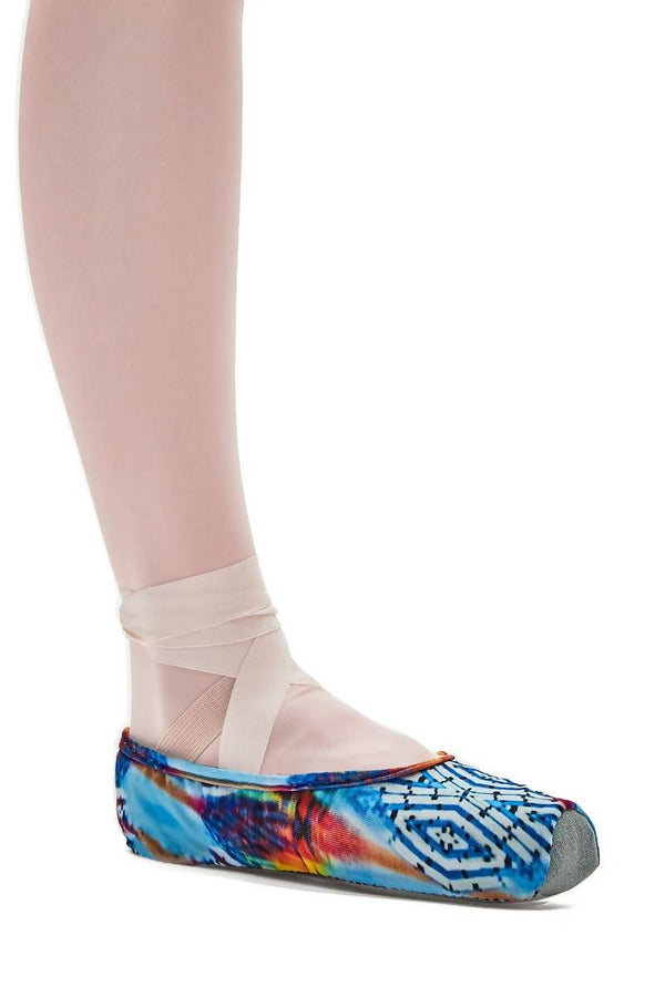 Pointe Shoe Cover with Attached Pre-sewn Elastic