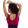 Child Velvet Bodice Tank Leotard