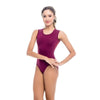 Adult Mesh Tank Leotard with Open Back