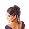Women's Latin Top with Gathered Sleeves