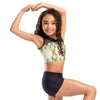 Child Sublimated Print Dance Top