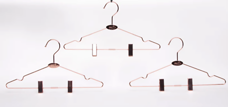 Rose Gold Metal Costume Hangers