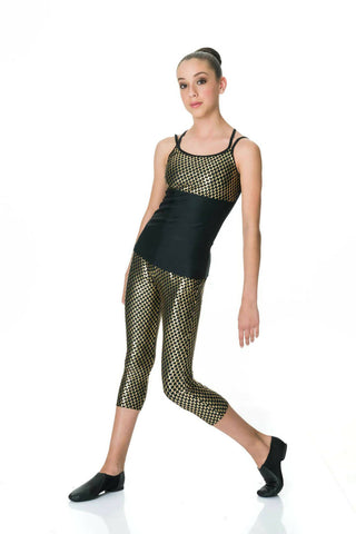 Adult Illusion 3/4 Leggings