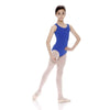 Girls Cross Strap Back Leotard - White