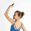 Girls Keyhole Back Leotard - Lilac
