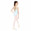 Girls Strap Back Leotard - Black