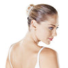 Ladies Leotard with Front & Back Twist Charcoal