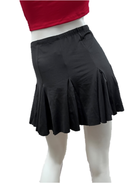 Women's Latin Mini-Skirt with Ruffles