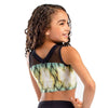 Child Sublimated Print Dance Top