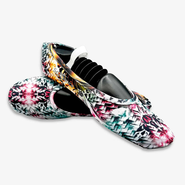Pointe Shoe Cover with Attached Pre-sewn Elastic