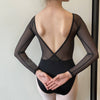 Long Sleeve Child Raglan Leotard