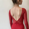 Long Sleeve Child Raglan Leotard