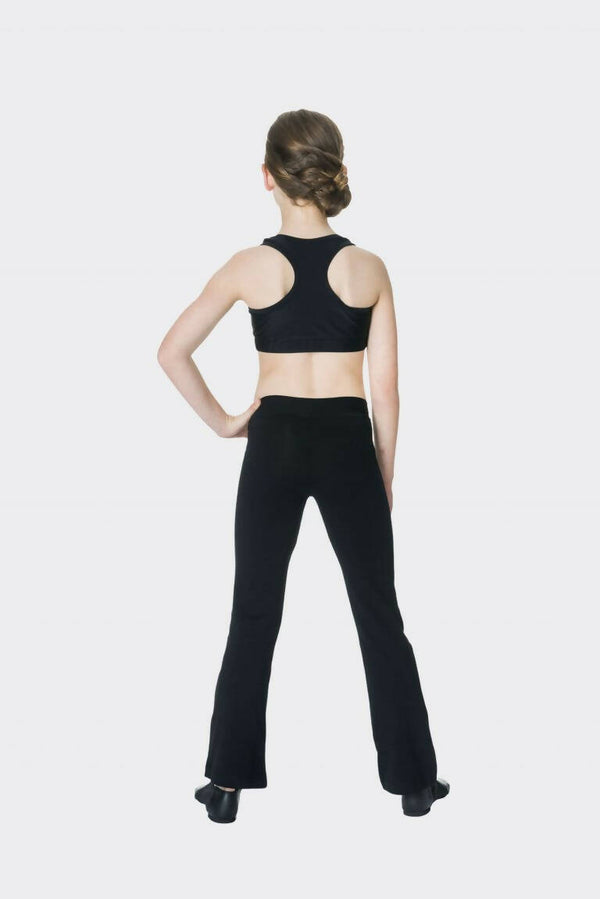 Studio 7 Child Black T-Back Crop Top