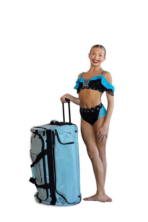 Demi seafoam demi dance duffel foldable