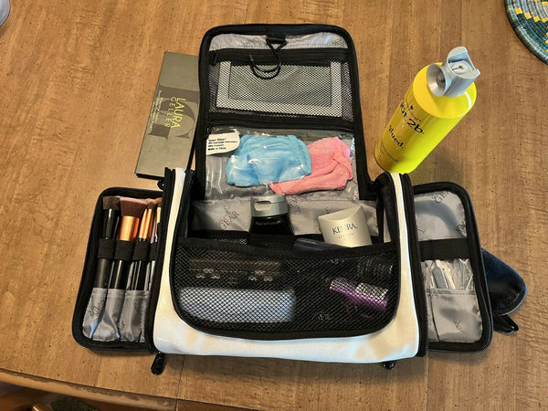 Hanging Travel Cosmetics/ Make Up / Toiletry Bag