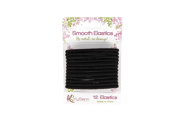 KySienn Smooth Hair Ties 12 Pack