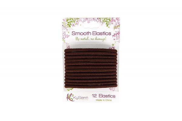 KySienn Smooth Hair Ties 12 Pack