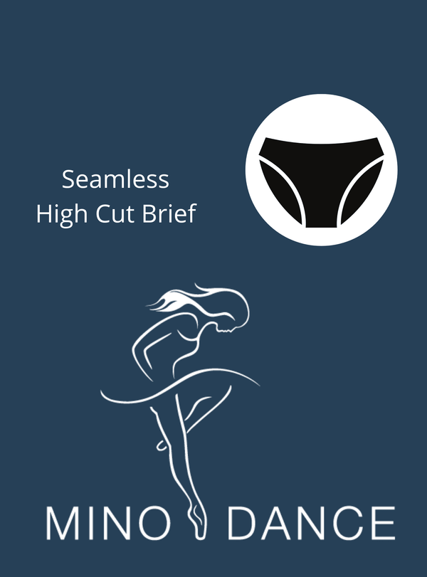 Seamless High Cut Brief (Adult) - Mino Dance