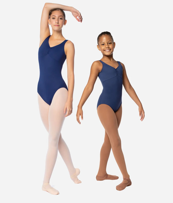 Child Pinch Front Tank Leotard