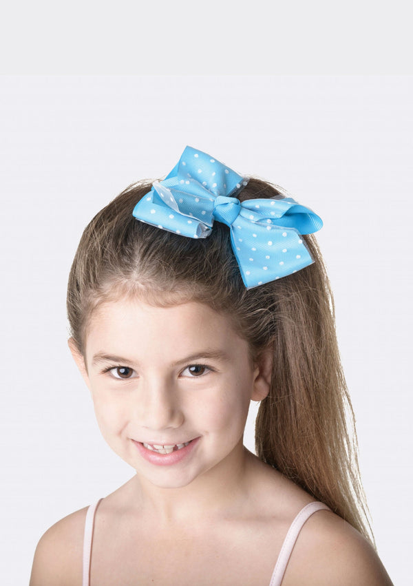 Spotty Bow Clip