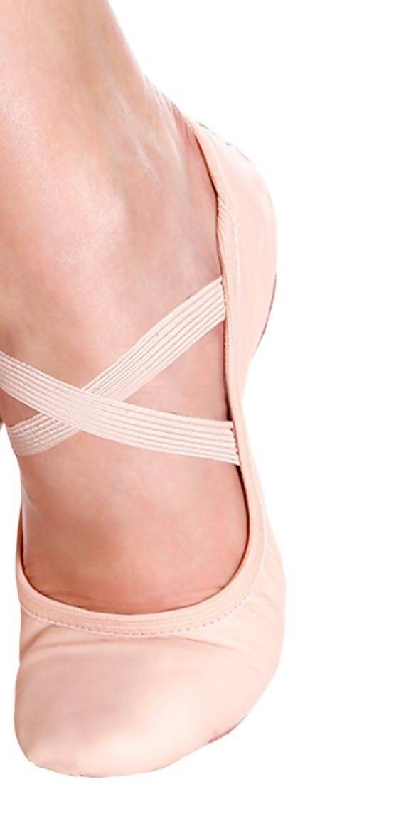 Super-Pro Leather Split Sole Ballet Slipper