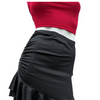 Women's Latin Ruffle Skirt with Side Ruching