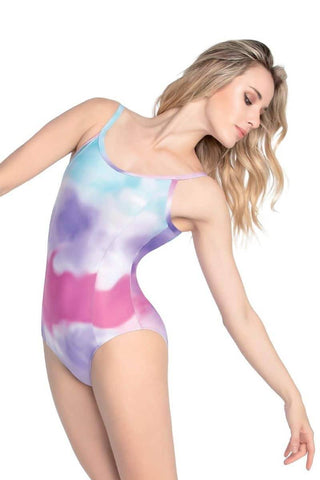 Adult Tie-Dye Camisole Leotard