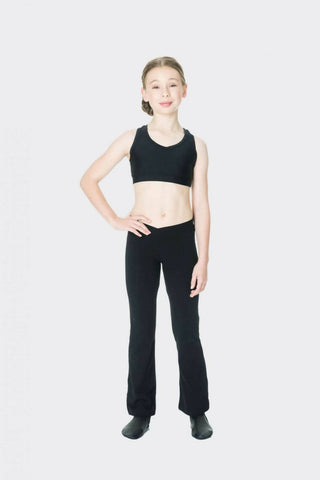 Studio 7 Child Black T-Back Crop Top