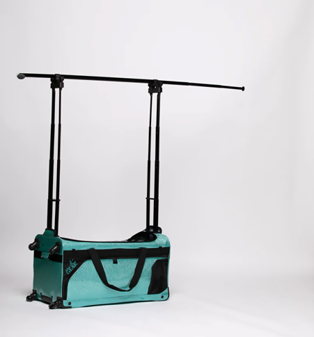 Rolling dance duffle bags 2025 with racks