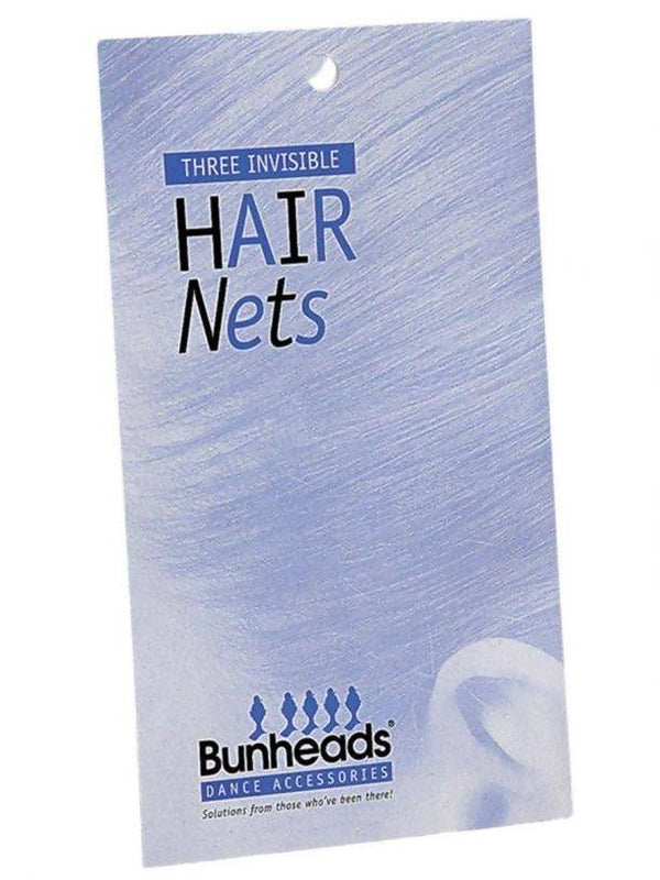Bunheads Hair Nets 3pk
